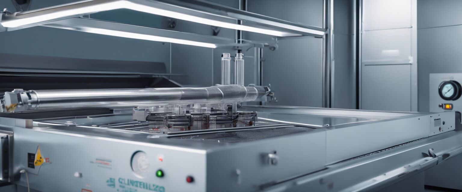 Cleaning UV-C air sterilizer