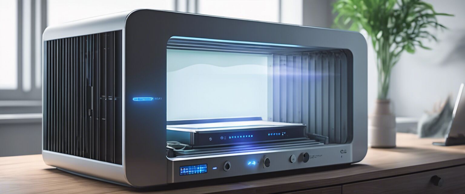 Portable UV-C sterilizer